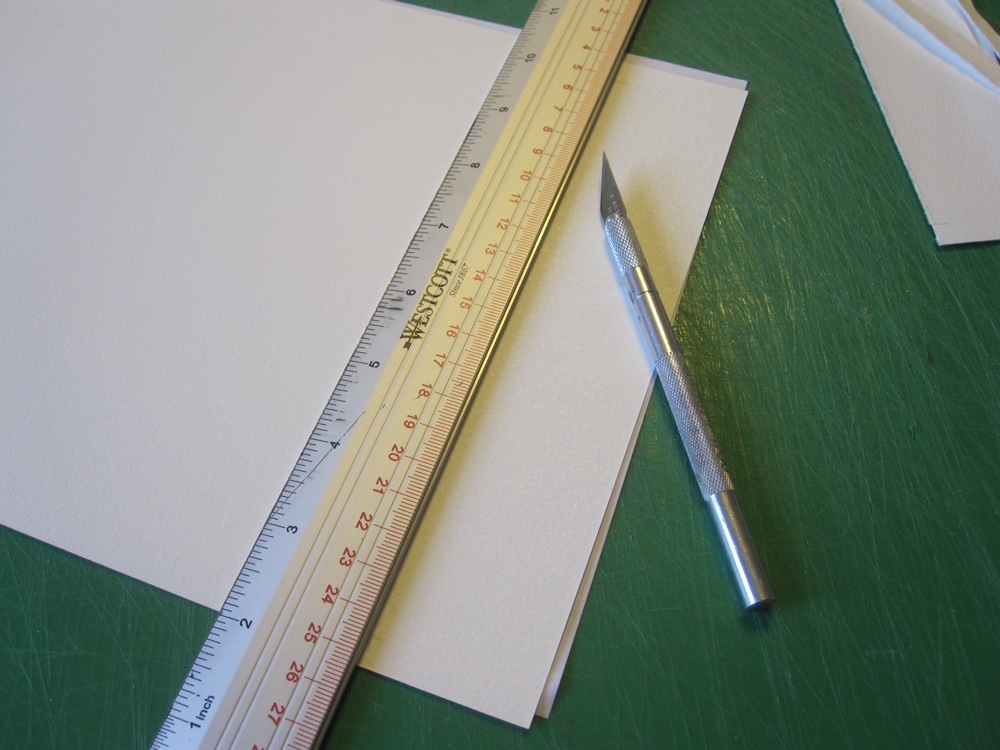How To Get Deckled Edges on Watercolor Paper // Quick Tip Tuesday 